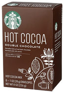 STARBUCKS HOT COCOA MIX PACKETS, 8 PACKETS PER BOX LOT-61236 - Brand New