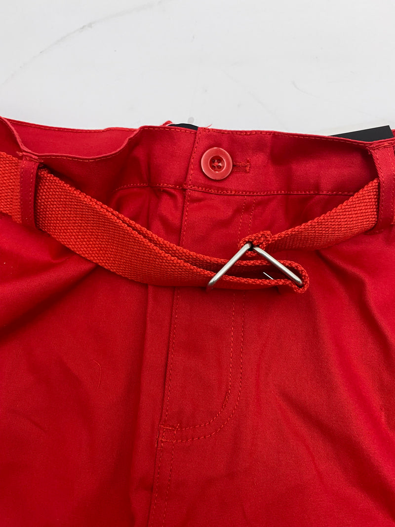 BLU ROCK MEN'S FLEX STRETCH CARGO SHORTS - SIZE: MEN 32 - RED - Like New