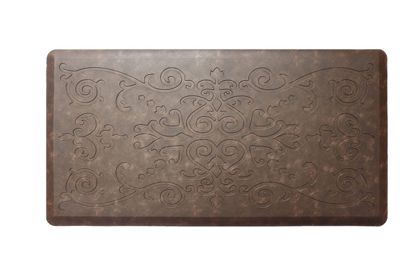 J&V TEXTILES Medallion Embossed Kitchen Mat Cushioned Anti Fatigue Floor Mat - Brand New