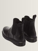DR. MARTENS UNISEX MONO SMOOTH LEATHER CHELSEA BOOTS SIZE: MEN 8 WOMEN 9 - BLACK - Like New