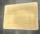 KINGCAMP ADJUSTABLE HEIGHT FOLDING TABLE, 45X60X27/58CM - BAMBOO/ALUMINUM - Like New