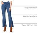 A6214-0000-34X32-EAW LEVI'S WOMEN'S 726 HIGH RISE FLARE EVERYONE'S A WINNER - Brand New