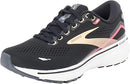 BROOKS WOMEN'S RUNNING SHOE - BLACK/ORANGE/RASPBERRY - SIZE 8 - Like New