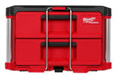 MILWAUKEE BOX TOOL 2-DRAWER PACKOUT 48-22-8442 - RED - Like New