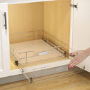 CUISINART 11" Sliding Cabinet Organizer, Chrome Finish - Brand New