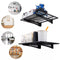 LUGO 2X3 FT GARAGE WALL SHELVES, 2 PACK - BLACK - Like New
