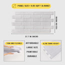 Finecraft Decor 10pcs 53sqft 3D PVC Wall Panels for Interior Decor - Brand New
