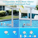 Pool Fountains Above and In-Ground Pools Dual Spray High Pressure Pool Sprinkler - Like New
