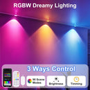 BRIGHTEVER 150FT PERMANENT OUTDOOR LIGHTS FOR HOUSE - Like New
