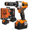 BOEN CORDLESS IMPACT WRENCH 1/2 INCH BRUSHLESS ELECTRIC V20 PRO - ORANGE/BLACK - Like New