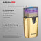 BYLISS PRO BABYLISSPRO UVFOIL UV-DISINFECTING METAL DOUBLE-FOIL SHAVERS - GOLD - Like New