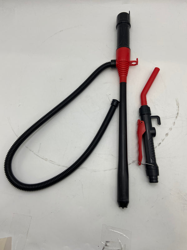 BOLCO BATTERY POWERED FUEL TRANSFER PUMP - RED - Like New