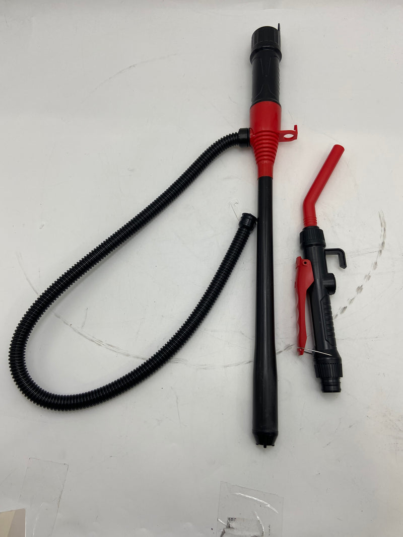 BOLCO BATTERY POWERED FUEL TRANSFER PUMP - RED - Like New