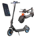 MEGAWHEELS ELECTRIC SCOOTER A1C, FRONT SUSPENSION KICK SCOOTER - BLACK - Like New