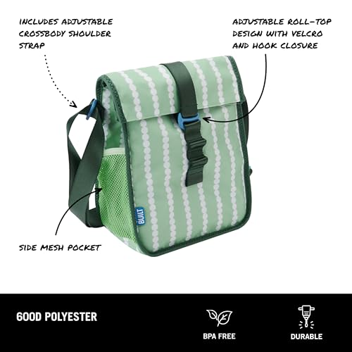 BUILT CROSSTOWN WATER-RESISTANT POLYESTER LUNCH BAG 5307465 - CONCRETE GRAY CAMO - Brand New