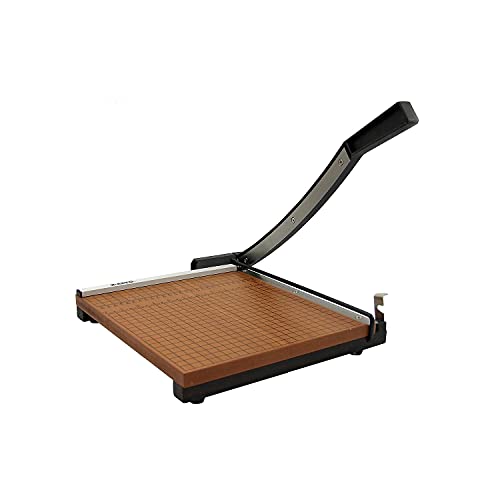 X-ACTO 26615 SQUARE COMMERCIAL GRADE WOOD BASE GUILLOTINE TRIMMER - GRAY - Like New