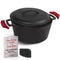 CUISINEL CAST IRON DUTCH OVEN 5-QUART DUTCH OVEN - BLACK - Scratch & Dent