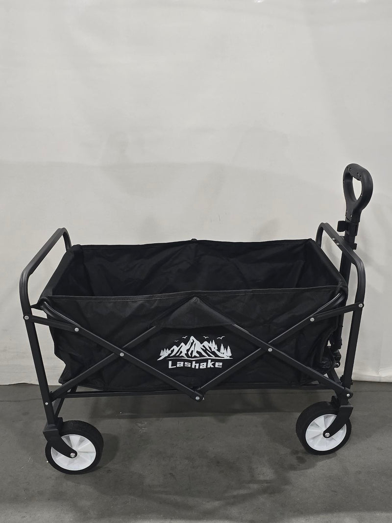 LASHAKE COLLAPSIBLE WAGON CARTS FOLDABLE WAGON CART - - Scratch & Dent