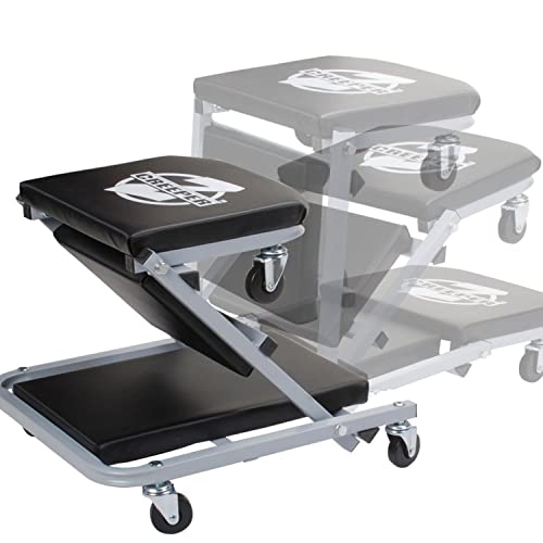 PRO-LIFT 300 LBS MECHANIC CREEPER 2 IN 1 FOLDABLE CREEPER SEAT - BLACK - Like New