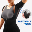 MATKAO SAUNA SUIT FOR WOMEN WEIGHT LOSS SAUNA SHIRT FOR WOMEN/WOMEN M/BLUE - Like New