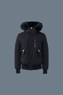 MACKAGE DIXON-BX MEN'S 2-in-1 Nordic Tech down bomber - SIZE 38 - BLACK/BLACK Brand New