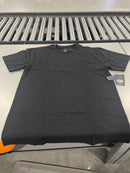 BLACK ICE PLAIN SHORT SLEEVE T-SHIRT - SIZE: MEN XL - BLACK - Brand New