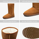B0894NBJ25 Vepose Women's Winter Snow Boots Tall 988 CJY988 Brown 11 - Brand New