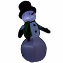 SUNNYDAZE 6.8 FT. HOLLY JOLLY SNOWMAN OUTDOOR INFLATABLE DECORATION - SNOWMAN - Like New
