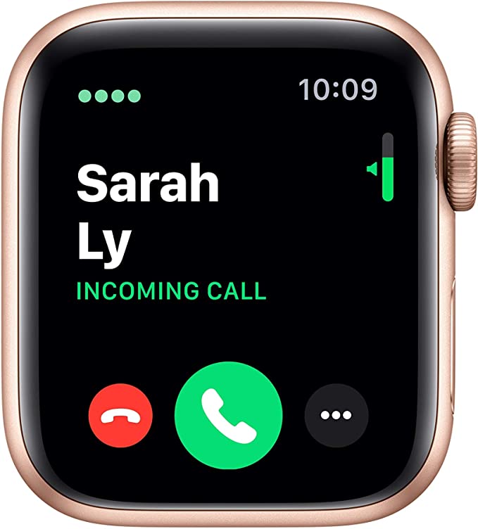For Parts: Apple Watch 5 GPS Cellular 40MM Gold Aluminum Case Pink Band -CANNOT BE REPAIRED