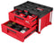 MILWAUKEE BOX TOOL 2-DRAWER PACKOUT 48-22-8442 - RED - Like New