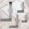 EXXO COMBINATION 4 PC METAL MACHINIST SQUARE TOOL SET, PRECISION LEVEL - GRAY - Like New
