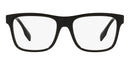 BURBERRY CARTER BE2353 3001 BLACK FRAMES, CLEAR LENSES 55MM - Like New