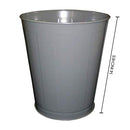Impact 1302-3 Round Metal Wastebasket, 28 qt Capacity, 14-1/4" Height (6 pack) - Brand New