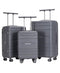 FRENCH CONNECTION LE VOYAGE LUGGAGE, 3 PIECE SET, QUIET SHADE-3 ITEMS - Brand New