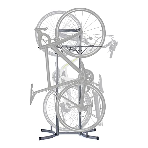 DELTA CYCLE HEAVY DUTY 2-BIKE UPRIGHT STAND HDRS6200 - Freestanding Storage Rack Like New