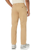 AMAZON ESSENTIALS MEN'S CASUAL STRETCH CHINO PANT SIZE MEN 31WX32L-DARK KHAKI - Brand New