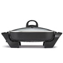 BELLA ELECTRIC SKILLET FRYING PAN GLASS LID NONSTICK TXG-616 - BLACK - Like New