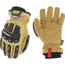 DURAHIDE CUT-RESISTANT GLOVES: ANSI CUT A9, LEATHER SIZE 2XL - BROWN - Like New