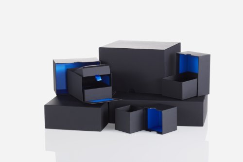 THE SAK BLACK AND SILVER CRYSTAL DROP EARINGS BLACK/SILVER - Like New