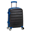 ROCKLAND MELBOURNE HARDSIDE EXPANDABLE SPINNER WHEEL LUGGAGE 20" - BLUE Like New