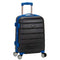 ROCKLAND MELBOURNE HARDSIDE EXPANDABLE SPINNER WHEEL LUGGAGE 20" - BLUE Like New