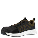REEBOK FUSION FLEXWEAVE COMP TOE STATIC-DISSIPATIVE ATHLETIC MEN'S SIZE 15 BROWN - Like New