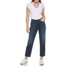 CALVIN KLEIN JEANS WOMEN HIGH-RISE STRAIGHT-LEG RAW-HEM - SIZE 27 - SAPPHIRE - Brand New