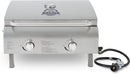 Pit Boss Grills 75275 Two-Burner Portable Grill PB200P - STAINLESS STEEL - Like New