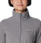 EL6081 Columbia Women's Fast Trek II Fleece Jacket City Gray Heather L - Brand New