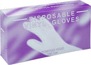 GENERIC POWDER FREE LATEX FREE DISPOSABLE VINYL GLOVES SIZE LARGE - CLEAR - Brand New