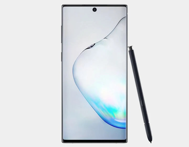 For Parts: Galaxy Note 10 256GB Unlocked SM-N970F Black -PHYSICAL DAMAGED-BATTERY DEFECTIVE