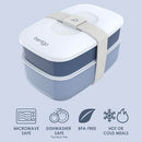 BENTGO CLASSIC ADULT BENTO BOX STACKABLE 3-COMPARTMENT REMOVABLE - SLATE - Like New