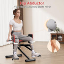 SEANLEE HIP ABDUCTOR MACHINE HOME GYM GLUTE THIGH EXERCISE - BLACK - Like New