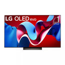 LG 77INCH CLASS OLED EVO C4 SERIES TV WITH WEBOS 24 - Like New